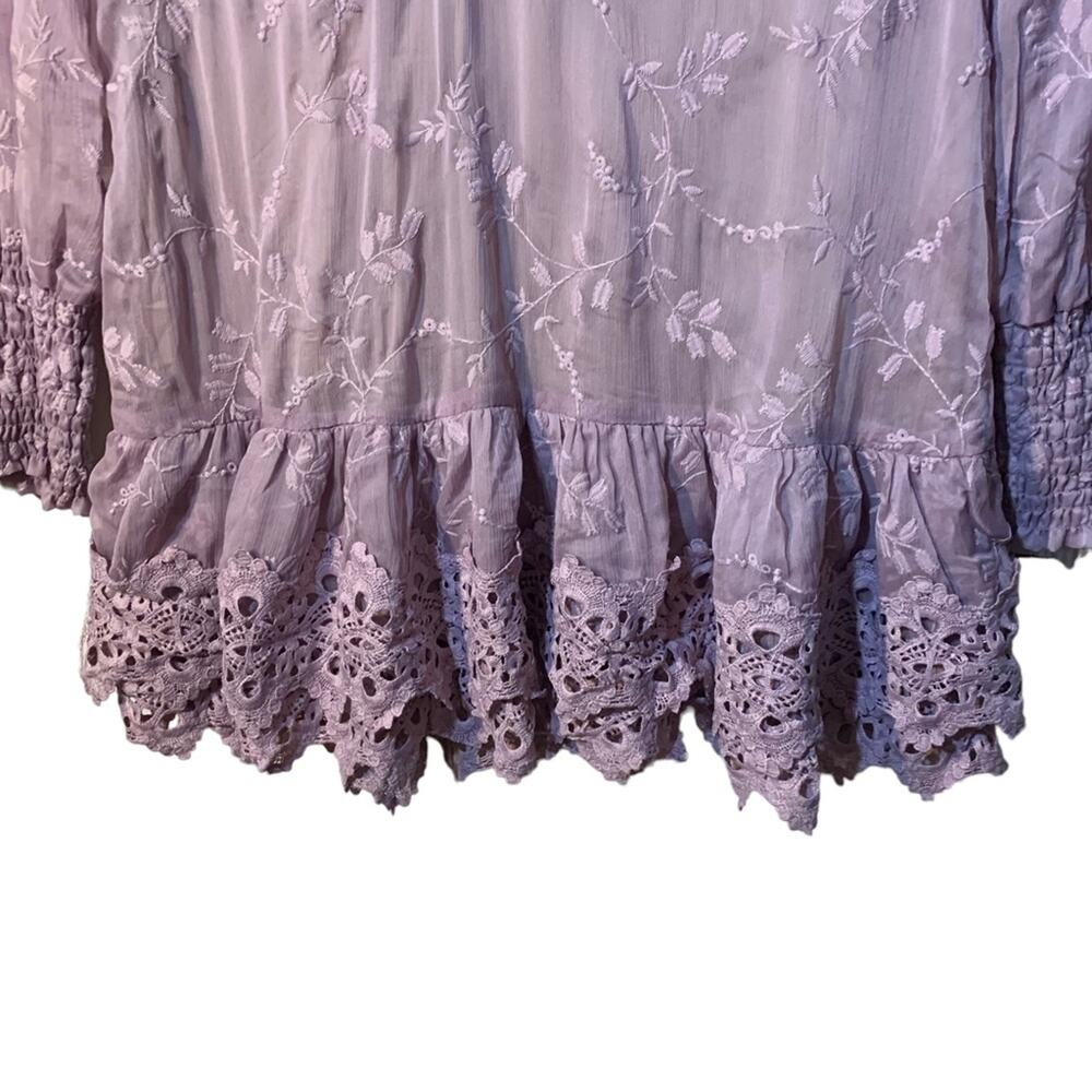 Lilac Lace MINI dress size Medium NWT - Picture 11 of 16